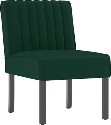 Obrázok produktu pre vidaXL Čalúnené kreslo Dark Green Velvet