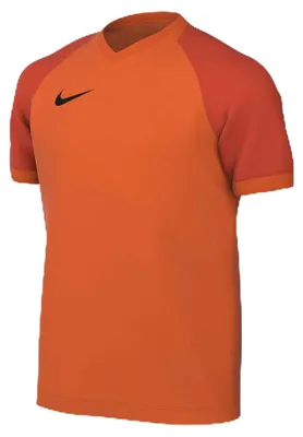 Produktbild von NIKE Dri-Fit Trophy Vi Kurzarm Fußballtrikot Für Ältere Kinder, Safety Orange/Te