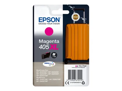 Immagine prodotto di Epson 405XL - 14,7 ml - XL - Magenta - originale - blister - cartuccia d'inchiostro - per WorkForce WF-7310, 7830, 7835