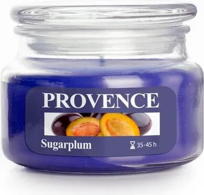 Obrázek produktu pro Svíčka Ve Skle S Víčkem 200G Sugarplum , 1 Knot
