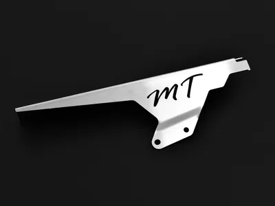 Zdjęcie produktu dla Osłona łańcucha kompatybilna z Yamaha MT-01 BJ 2005-12 Logo srebrne