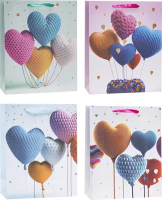 Obrázek produktu pro Torebka ozdobna 18x23x8 serce mix ROZETTE