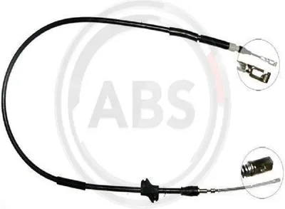 Produktbild von A.B.S. Handbremsseil Seilzug Feststellbremse für AUDI 80 (89, 89Q, 8A, B3) Hinten Links K10147