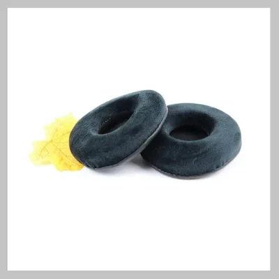 Immagine prodotto di 110 mm 1 paio di cuscinetti in morbida schiuma di velluto per cuffie Sony, AKG, Sennheiser, ATH e Philips
