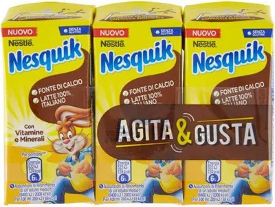 Produktbild von 6x Nesquik Agita e Gusta Milch und Schokolade trinkfertig 3 x 180 ml