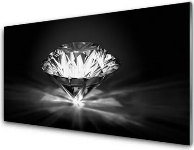 Produktbild von Acrylglasbilder 100x50 Wandbild Druck Diamant Kunst