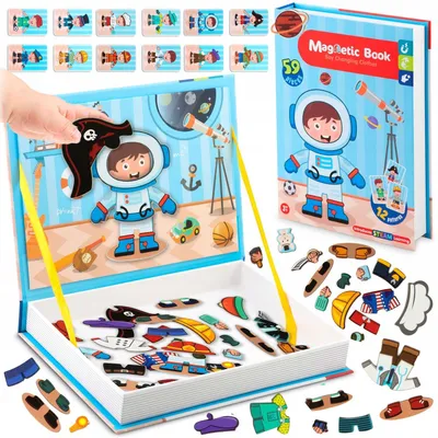 Obrázek produktu pro Magnetická skládačka Dress-up RK-770