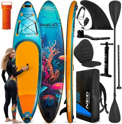 Produktbild von Board Sup Aquasurf 320X84X15 Cm Neo-Sport - Ideal Für Wasserabenteuer