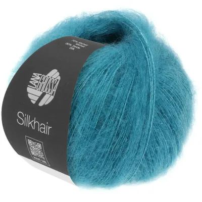 Produktbild von Lana Grossa - Silkhair 0203 azurblau