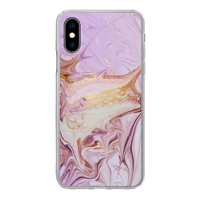 Produktbild von MuchoWow® Handyhülle Schutzhülle Hülle für iPhone X Marmor - Farbe - Abstrakt Silikon Softcase Handy Hülle - Handyhülle