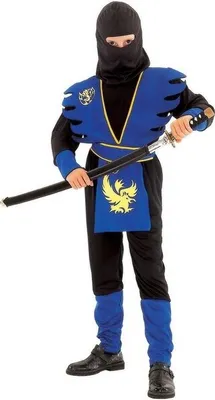 Obrázok produktu pre MADE - Karnevalový kostým Ninja, 130-140cm