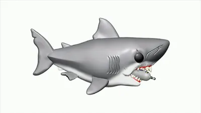 Produktbild von Jaws - Great White Shark with Diving Tank 759 - Funko Pop! - Vinyl Figur