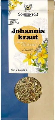 Produktbild von Johanniskrauttee lose 60 g von Sonnentor - Mild-aromatischer Kräutertee