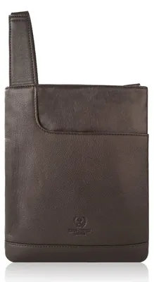 Produktbild von Damenposttasche aus braunem Leder von Paolo Peruzzi T-60-BR