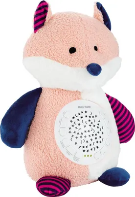 Image de Renard en peluche Milly Mally avec projecteur