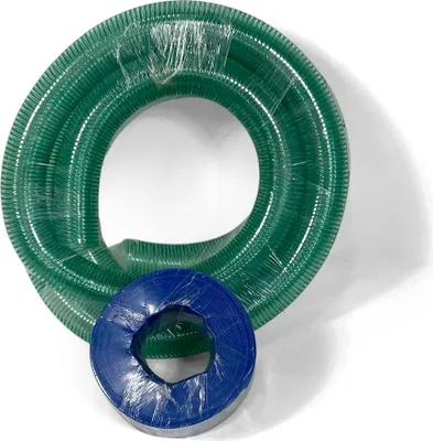 Produktbild von Schlauchset 6M Druckschlauch/ Saugschlauch 10M Ablassschlauch für 2 Zoll Wasserpumpe Gartenpumpe Teichpumpe
