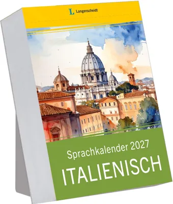 Produktbild von Langenscheidt Sprachkalender Italienisch 2027