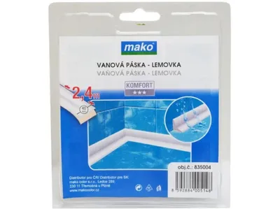 Obrázek produktu pro páska vanová lemovka 40mm/2,4m BÍ