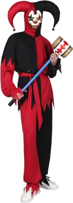 Produktbild von Halloween Grusel Clown Overall Cosplay Karneval Party Kostüm Anzüge