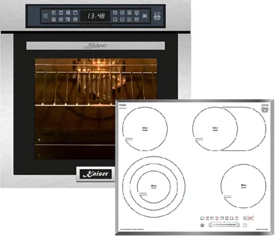 Produktbild von Herd Set/ Kaiser EH 6306 R / Einbaubackofen + Glaskeramikkochfeld KCT 6715 FW