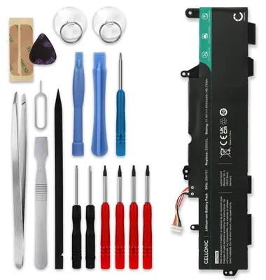 Produktbild von CELLONIC 1x Akku für Notebook Kompatibel mit HP EliteBook 840 Gen 5, EliteBook 840 Gen 6, EliteBook 830 Gen 5, SS03XL - (4100mAh, 11.55V) + Werkzeug-Set