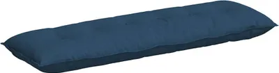 Immagine prodotto di vidaXL Cuscino per lo schienale blu 160 x 19 x 50 cm in tessuto