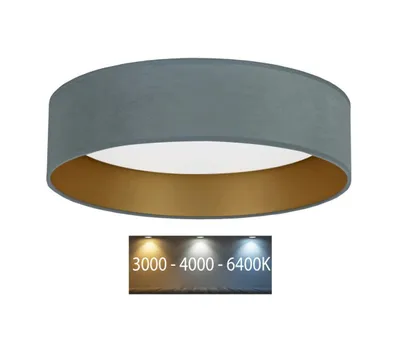 Image de Brilagi - Plafonnier LED VELVET LED/24W/230V 3000/4000/6400K mint/gold