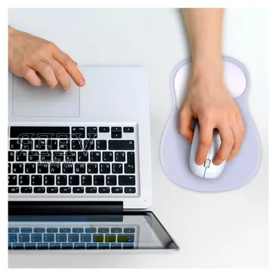 Produktbild von Ergonomisches Mauspad mit Gelkissen und Handauflage für Gaming und Büro