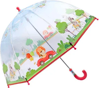 Produktbild von Kinderschirm, Stockschirm, fahrende Tiere