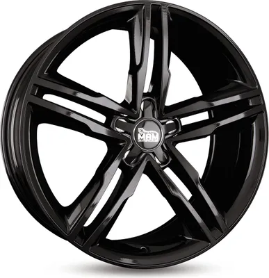 Produktbild von 18 Zoll MAM A1 5x112 ET44 Alufelgen BLACK PAINTED