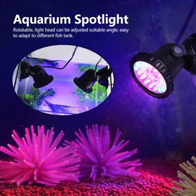 Zdjęcie produktu dla Oświetlenie podwodne Oświetlenie podwodne Reflektor Akwarium Wodoodporny reflektor podwodny LED IP 68 z pilotem zdalnego sterowania do akwarium wodnego (z 4 reflektorami)