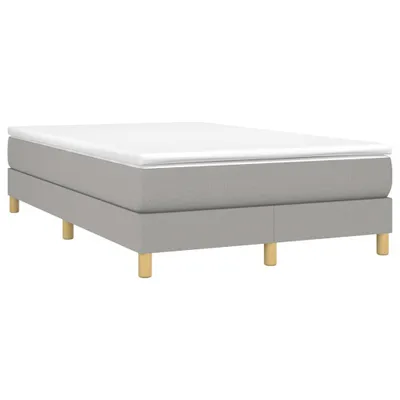 Produktbild von "im Sonderangebot"Boxspringbettgestell - CLORIS - Doppelbett - Robust und langlebig - Hellgrau 120x200 cm - Einfache Montage -  Stoff - DEMöbel3362168