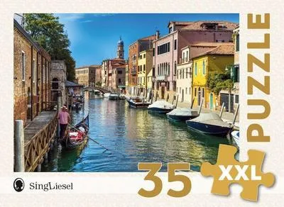 Image de Puzzle de démence : Venise. Le jeu de puzzle de démence avec 35 pièces de puzzle au format XXL