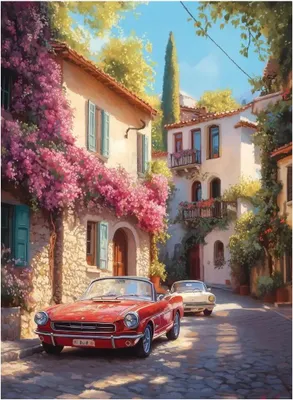 Produktbild von ANATOLIAN Puzzle Bougainvillea Street 1000 dlks