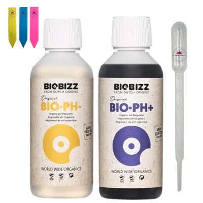 Produktbild von BioBizzpH+ Plus 250 ml + pH- M!nus Flüssig 250 ml