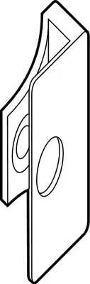 Produktbild von ROTO NT/NX Sicherungsbügel für Stulpflügelgetriebe (314203)