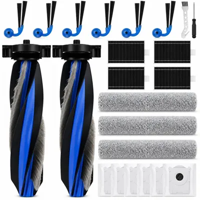 Zubehörset für Ecovacs T90 Omni, 22 Teile, Bürsten, Filter, Beutel