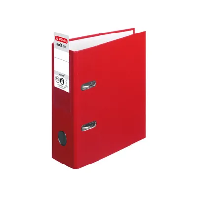 Produktbild von Zakladač pákový Herlitz maX.file A5 7,5cm na výšku červený