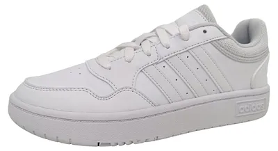 Produktbild von Adidas Low Sneaker HOOPS 3.0 Sport Kunstleder Weiß Größe: 42