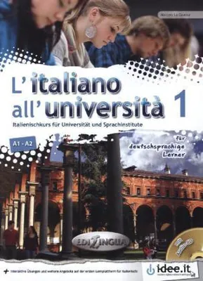 Obrázek produktu pro L'Italiano all'università - pro studenty němčiny, s audio CD