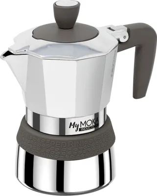 Produktbild von Pedrini MyMoka induction Mokka-Kanne Braun, Edelstahl