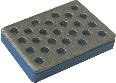 Imagen del producto de SKINSTAR: Lima de diamante, lijadora de bordes, afilador de bordes. Dimensiones: 30x25 mm. Granulación: 360