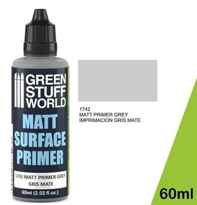 Zdjęcie produktu dla Green Stuff World - Podkład, matowy, szary, 60 ml