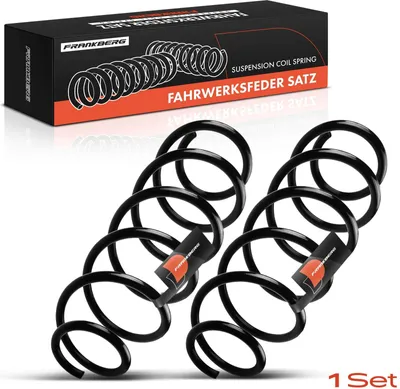 Image de Frankberg 2x Ressort de Suspension Essieu Arrière pour Renault Laguna III Grandtour KT0/1 1.5L 1.6L 2.0L 2007-2015