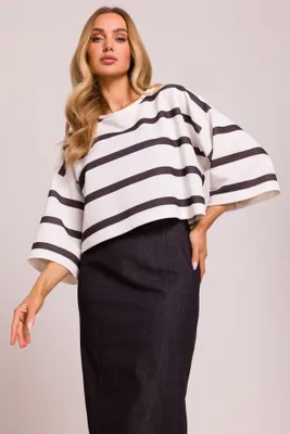 Produktbild von Made of Emotion Damenbluse Dibra M844 weiß S/M