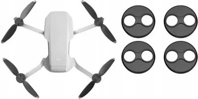 Zdjęcie produktu dla 4x Osłony / Zabezpieczenie Silników do drona DJI MAVIC MINI / MINI SE / MINI 3 PRO / MINI 3 / MINI 4 PRO / MM-Q9239