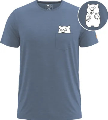 Produktbild von FORSBERG Ölbrorson T-Shirt mit Brusttasche, Farbe:blau, Größe:M