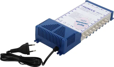 Produktbild von Humax HMS 516, 5 Eingänge, 16 Ausgänge, 950 - 2200 MHz, 5 - 862 MHz, 100 - 240 V, 47 - 63 Hz