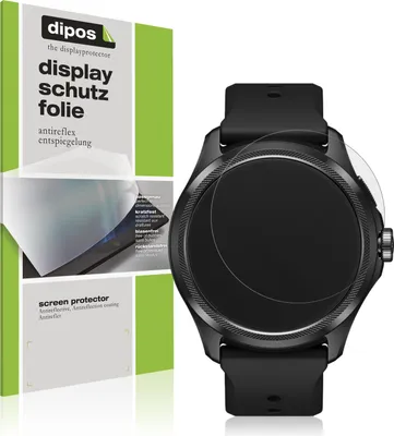 Produktbild von 4x Schutzfolie für Ticwatch Pro 5 matt Displayschutzfolie Folie Display Schutz dipos