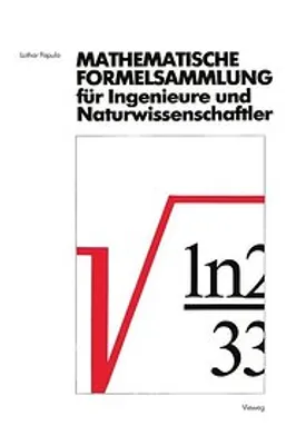 Produktbild von Mathematische Formelsammlung